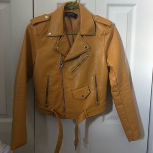 Leather jacket